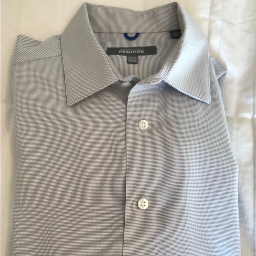 Kenneth Cole Reaction long sleeved dress shirt.